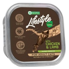 Nature's Protection Lifestyle Cat Adult Sterilized Chicken & Lamb Консерви для дорослих стерилізованих кішок з куркою та ягням