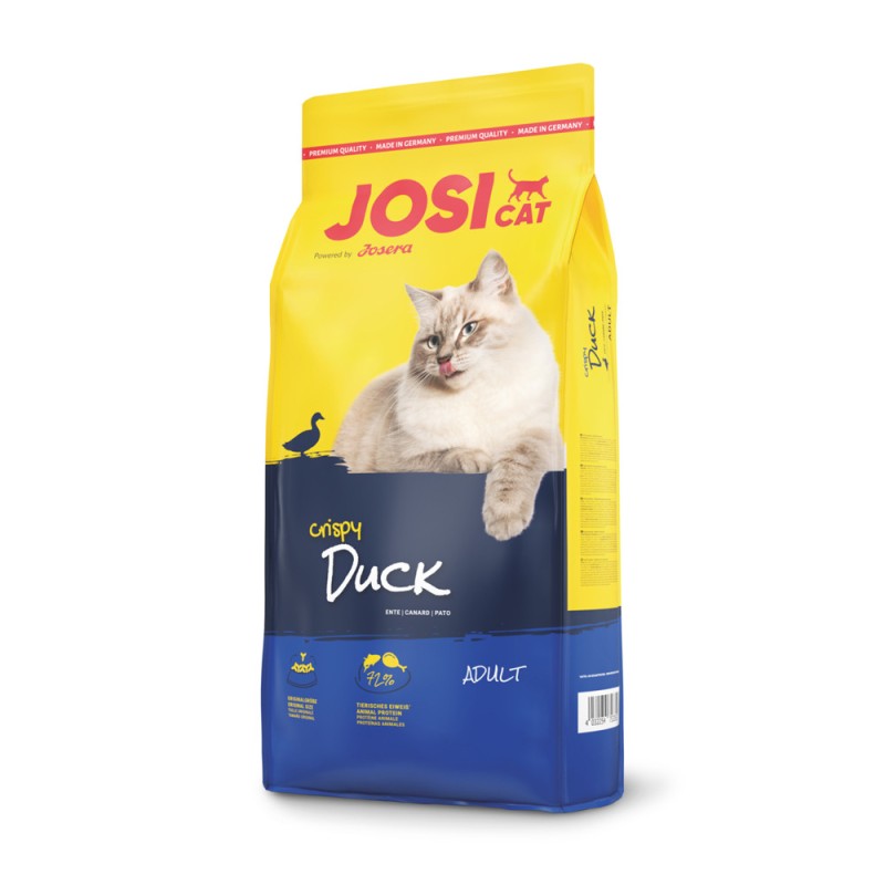 Josera JosiCat Crispy Duck Сухий корм для дорослих кішок з качкою та рибою