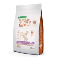 Nature's Protection Junior Superior Care Red Coat Grain Free Mini Breeds Salmon Беззерновий сухий корм для цуценят малих порід з рудим забарвленням вовни