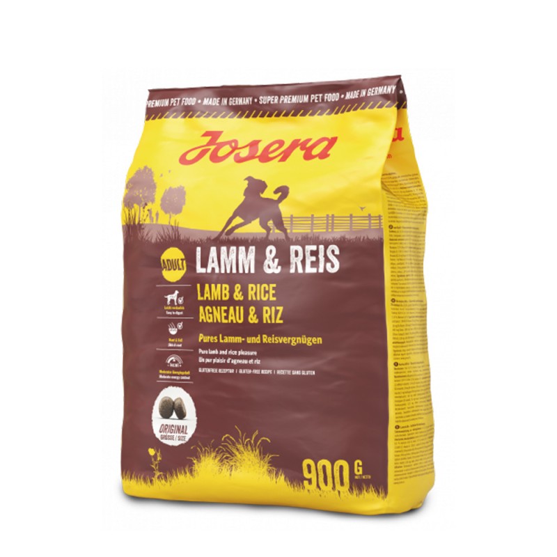 Josera Lamm & Reis Сухий корм для дорослих собак усіх порід з ягнятком та рисом