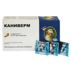 Bioveta Каніверм Антигельмінтний засіб для собак та котів