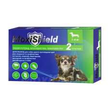 MoxiShield Краплі протипаразитарні на холку для собак від 1 до 4 кг