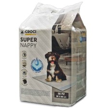 Croci Super Nappy Одноразові гігієнічні пелюшки для собак 60х60 см