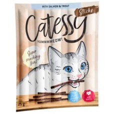 Catessy Sticks Salmon & Trout Ласощі палички для котів з лососем та фореллю