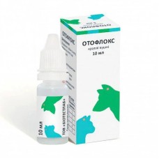 BioTestLab Отофлокс Краплі вушні протизапальні для собак та котів