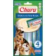 INABA Churu Рідкі ласощі для собак вершковий мус з куркою та тунцем