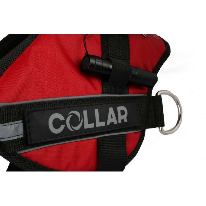 Collar Dog Extremе Шлей для собак POLICE червона