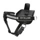 Collar Dog Extremе Шлей для собак POLICE чорний