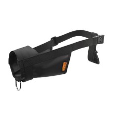 Collar Dog Extremе Намордник для собак нейлоновий регульований з півкільцем чорний