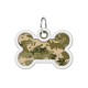 Collar Waudog Smart ID Адреса з QR-кодом металевий з малюнком Мілітарі