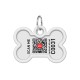 Collar Waudog Smart ID Адреса з QR-кодом металевий з малюнком Мілітарі