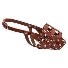 Collar Намордник м'який коричневий