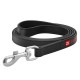 Collar Waudog Design Повідець для собак шкіряний I Love My Dog чорний