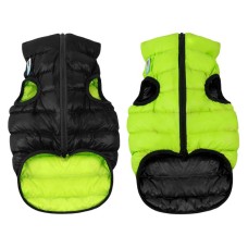 Collar AiryVest Двостороння куртка для собак салатово-чорна