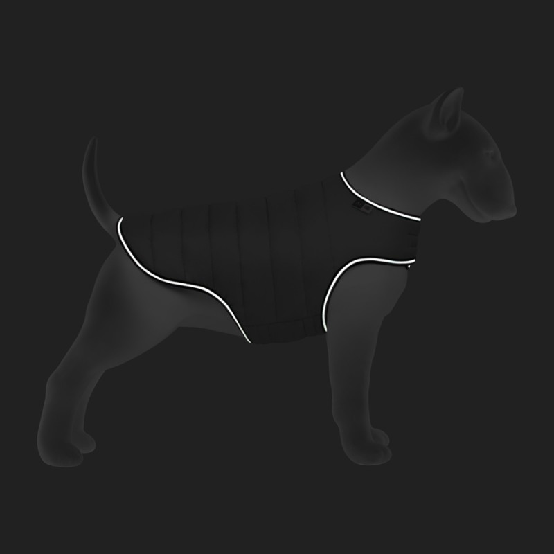 Collar AiryVest Куртка-накидка для собак чорний