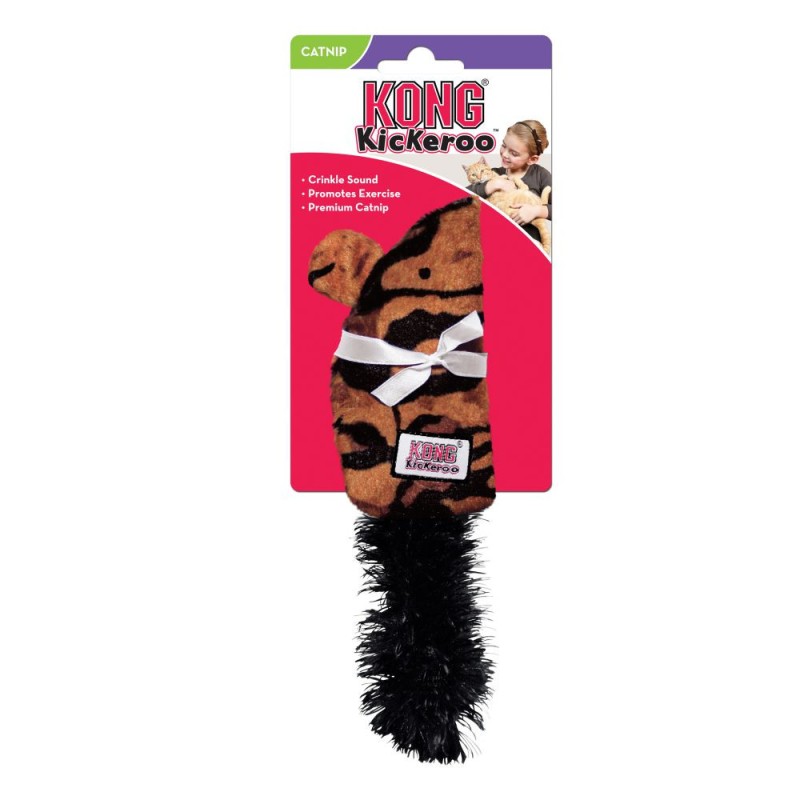 Kong Kickeroo Mouse Іграшка для кішок кікеру мишка