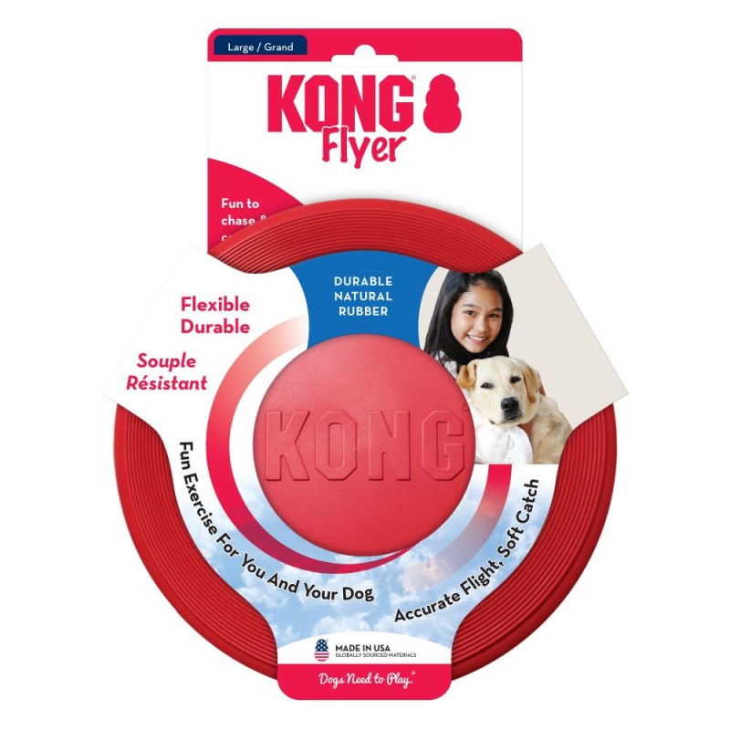 Kong Classic Flyer Іграшка для собак флаєр-фрісбі