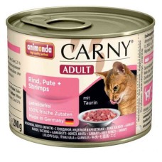 Animonda Carny Adult Beef+Turkey Shrimps Консерви для котів з яловичиною, індичкою та креветками