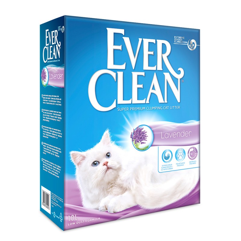 Ever Clean Lavander Clumping бентонітовий наповнювач, що комкується, для туалету кішок з араматом Лаванда