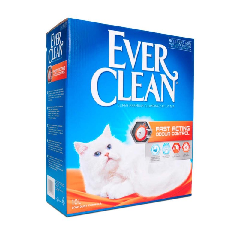 Ever Clean Fast Acting Clumping бентонітовий наповнювач для туалету котів, що комкується Швидка дія