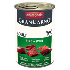 Animonda GranCarno Adult Beef+Game Консерви для собак з яловичиною та дичиною