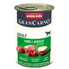 Animonda GranCarno Adult Beef+Deer with Apple Консерви для собак з яловичиною, оленіною та яблуком