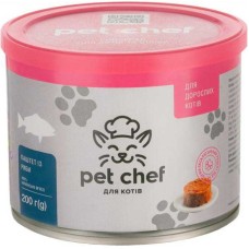Pet Chef Консерви для кішок паштет з рибою
