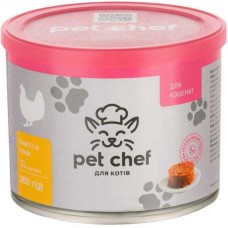 Pet Chef Консерви для кошенят паштет з куркою