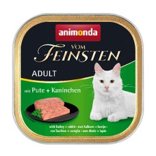 Animonda Vom Feinsten Adult with Turkey+Rabbit Консерви для котів з індичкою та кроликом