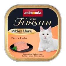 Animonda Vom Feinsten Adult Turkey+Salmon Консерви для котів з індичкою та лососем