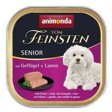Animonda Vom Feinsten Senior with Poultry + Lamb Консерви для літніх собак з птахом та ягням
