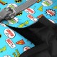 Collar Waudog Clothes Шлей для собак м'яка Ліга Справедливості в блакитному