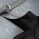 Collar Waudog Clothes Шлей для собак м'який з QR-паспортом, світловідбивна