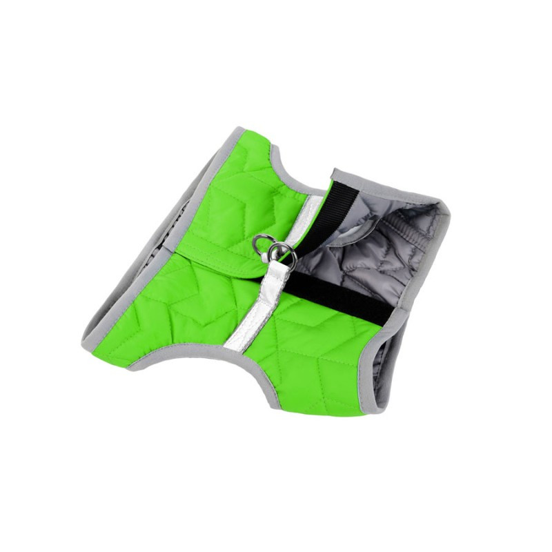 Collar AiryVest ONE М'яка шлейка для собак дрібних порід салатова