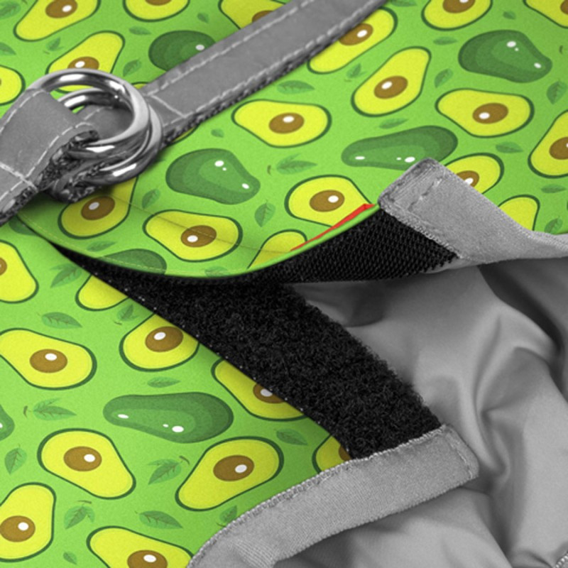 Collar Waudog Clothes Шлей для собак м'який Авокадо