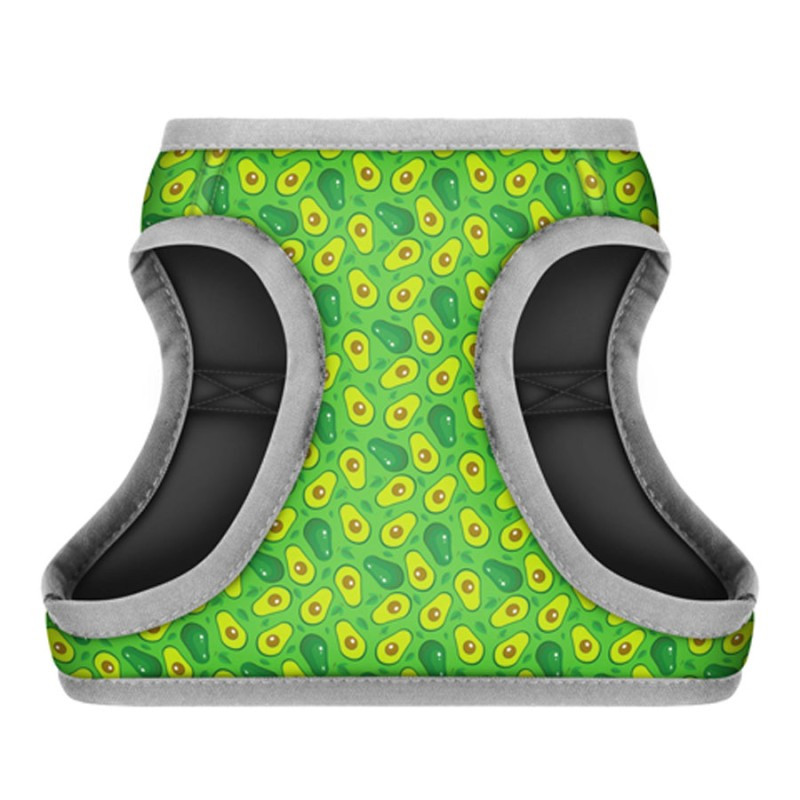 Collar Waudog Clothes Шлей для собак м'який Авокадо