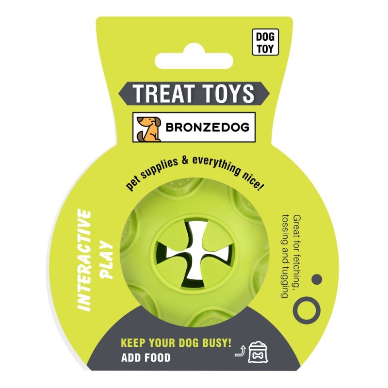 Bronzedog SMART Іграшка для собак мотиваційний м'яч