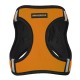 Bronzedog Sport Vest Шлей для собак неопрен 3D сітка помаранчевий