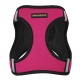 Bronzedog Sport Vest Шлей для собак неопрен 3D сітка рожевий