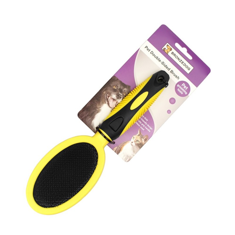 Bronzedog 2 side brush Щітка пуходерка двостороння