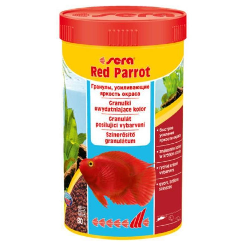 Sera Red Parrot Корм для риб у гранулах