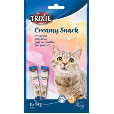 Trixie Creamy Snacks Shrimp Рідкі ласощі для котів з креветками