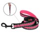 Bronzedog Mesh Повідець для собак 2 в 1 рожевий