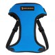 Bronzedog Sport Шлей для собак дрібних порід Неопрен 3D блакитна