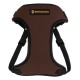 Bronzedog Sport Шлей для собак дрібних порід Неопрен 3D коричневий