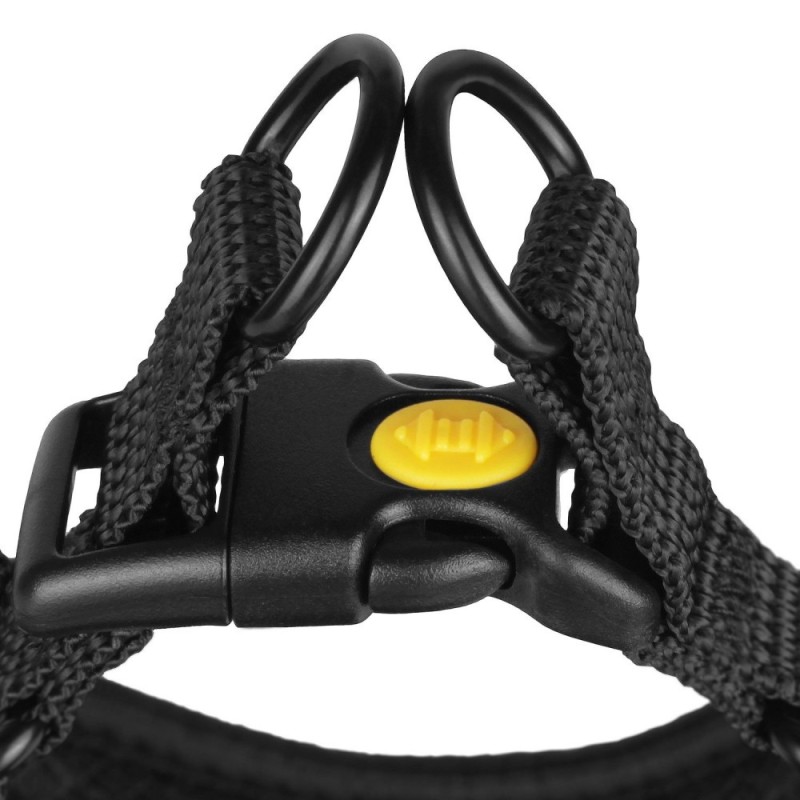 Bronzedog Sport Шлей для собак дрібних порід Неопрен 3D рожевий