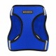 Bronzedog Mesh Vest Шлей для собак 3D сітка синя