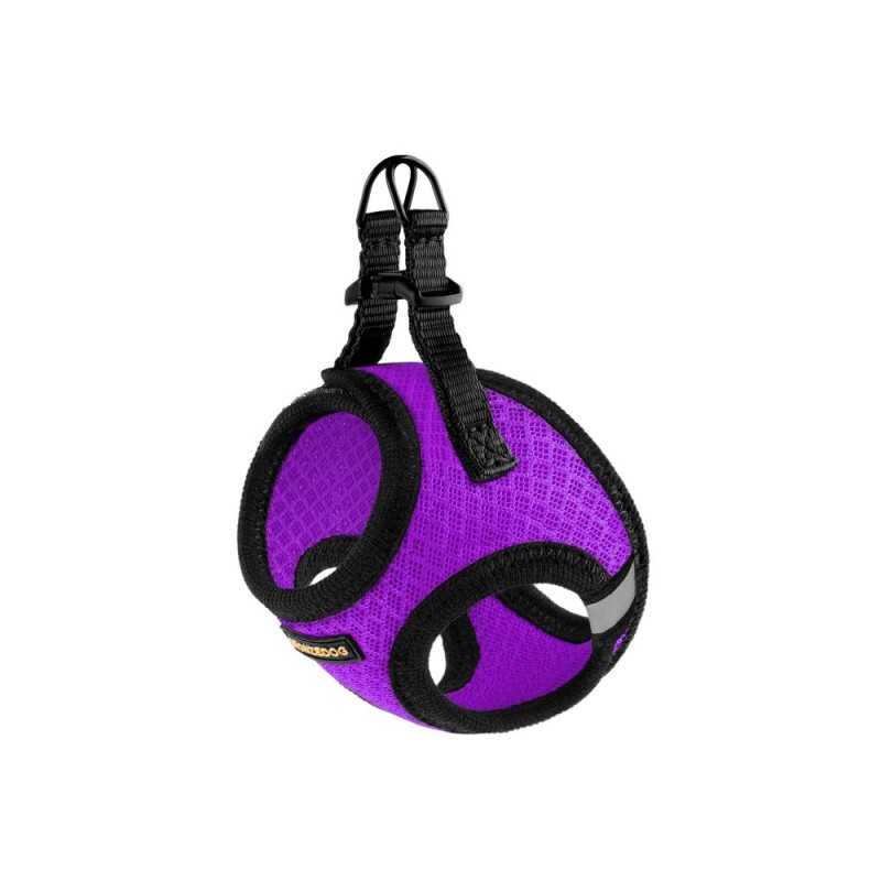 Bronzedog Mesh Vest Шлей для собак 3D сітка фіолетова