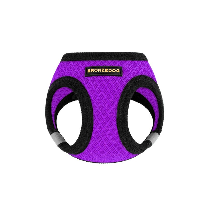 Bronzedog Mesh Vest Шлей для собак 3D сітка фіолетова