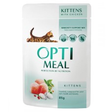 Optimeal Cat Kittens Консерви для кошенят з куркою
